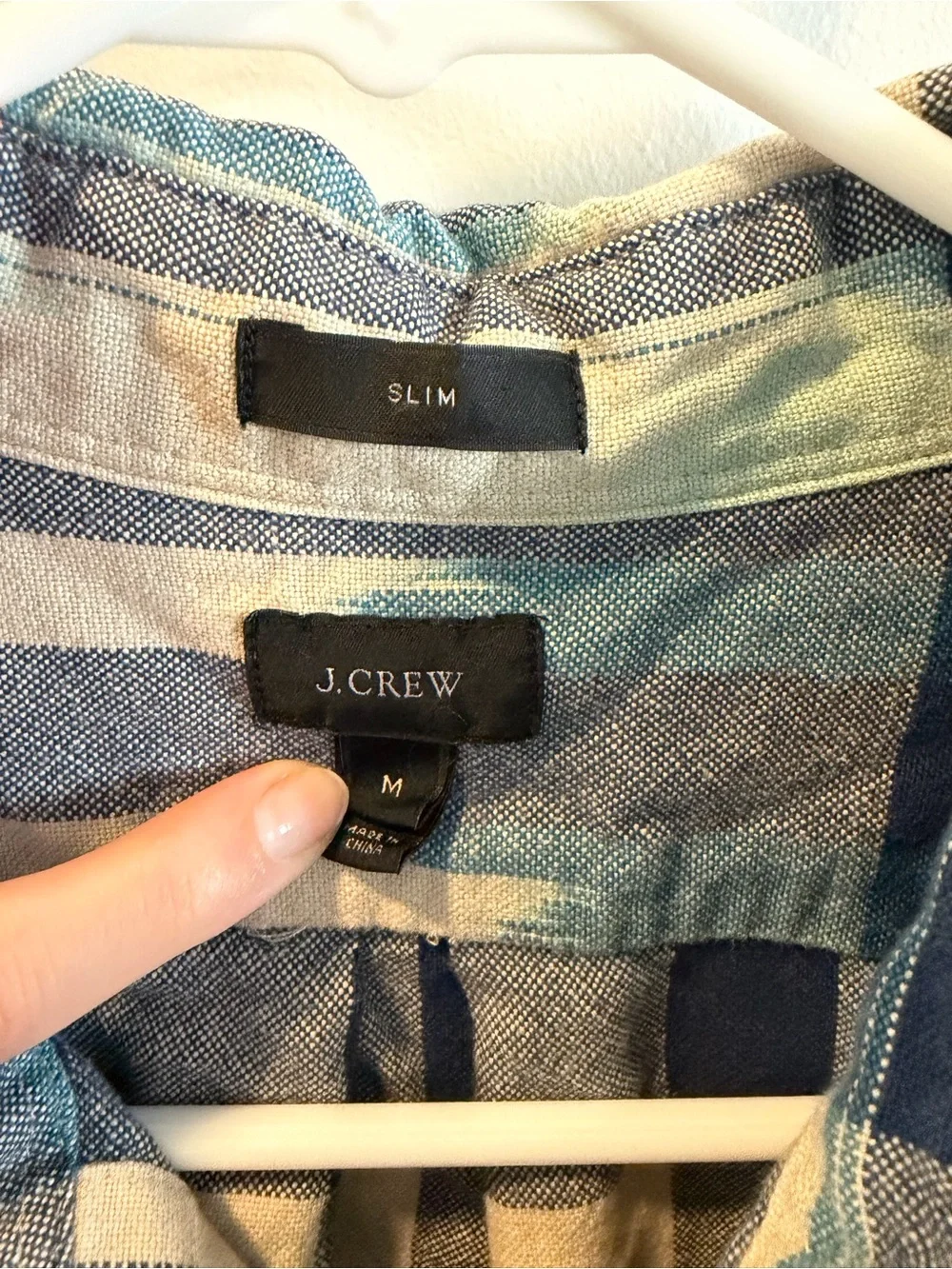 J. Crew 100% cotton